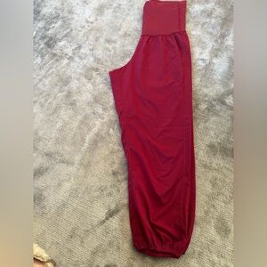 Women's Burgundy Joggers